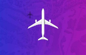 CSS3高空飞行飞机交互特效